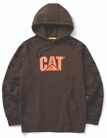 CHANDAIL À CAPUCHE EN COTON MOLLETONNÉ CAMO ORG