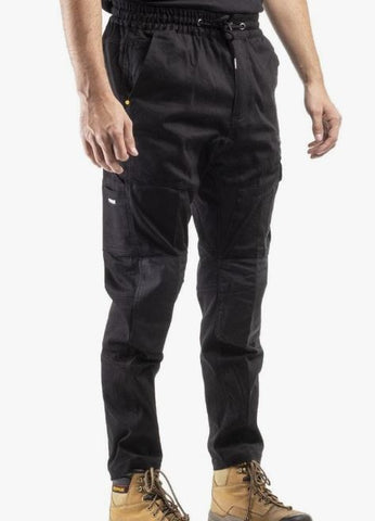 PANTALONS EN COTTON AVEC CORDON