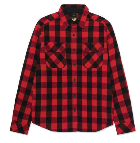 CHEMISE À CARREAUX ROUGE