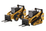 Cat 272D2 Skid Steer Loader & Caterpillar 297D2 Compact Track Loader with Accessories (85693) (formerly 85609)