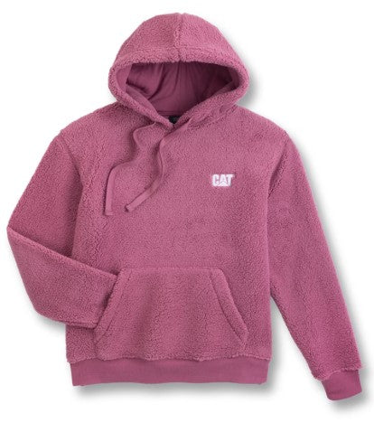 CHANDAIL À CAPUCHE POUR FEMME TEXTURE SHERPA