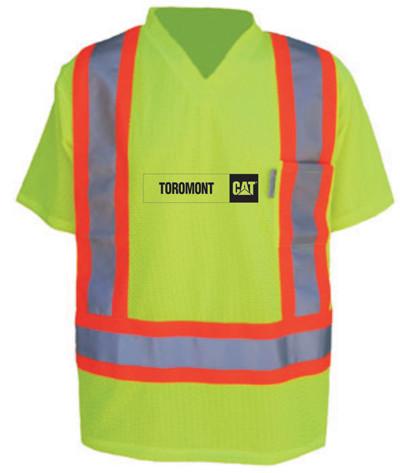 Toromont CAT High Visibility Safety T-Shirt
