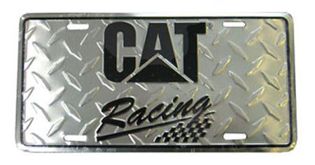 CAT Racing License Plate 2